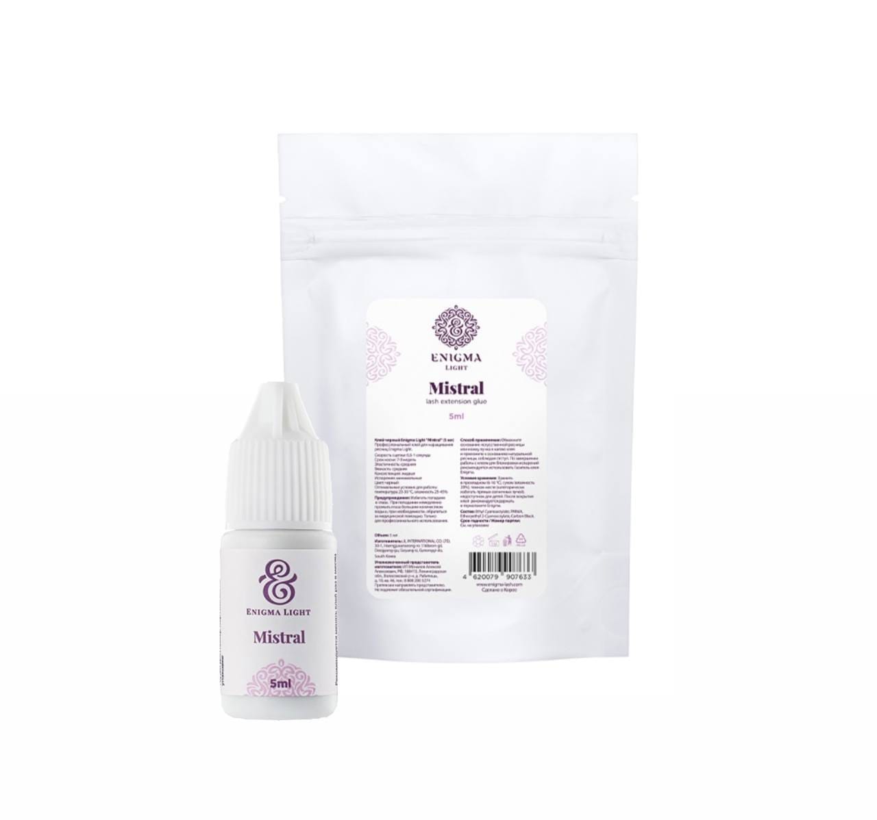 غراء أسود Enigma Light Mistral