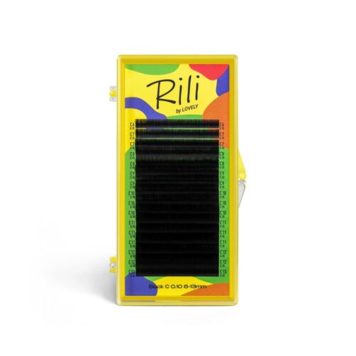 ריסים שחורים Rili - 16 שורות - MIX