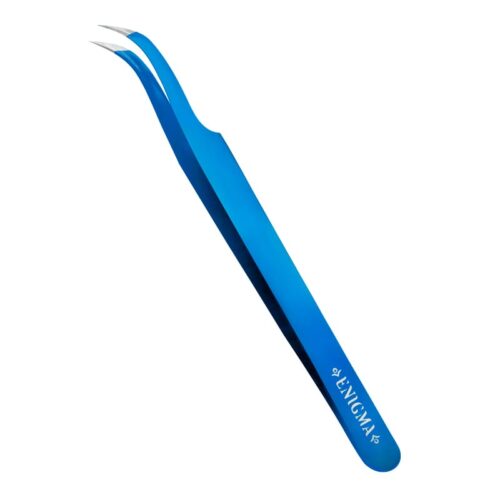פינצטה מעוקלת 90° Enigma מושחזת יד Extra Sharp