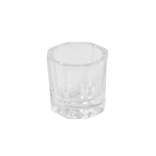 Glass cup for thinning paint LB