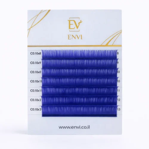 ריסים צבעוניים Envi (מיקס) Ametist 6 שורות