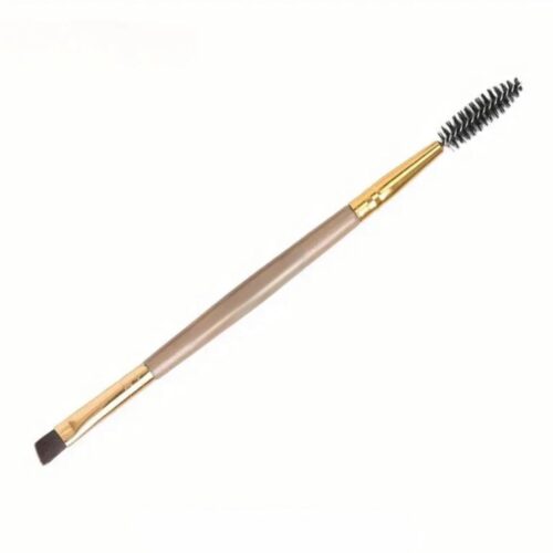 Double-sided eyebrow brush