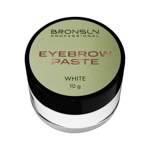 Bronsun Eyebrow Paste, White, 10g