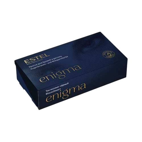 ESTEL ENIGMA Blue Black Brow & Lash Tint Kit