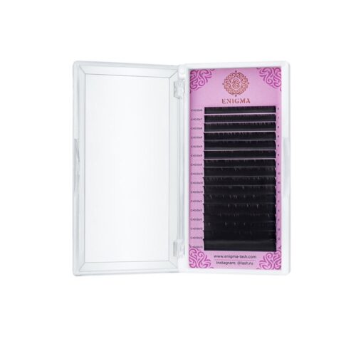 Black eyelashes Enigma MIX (16 lines)