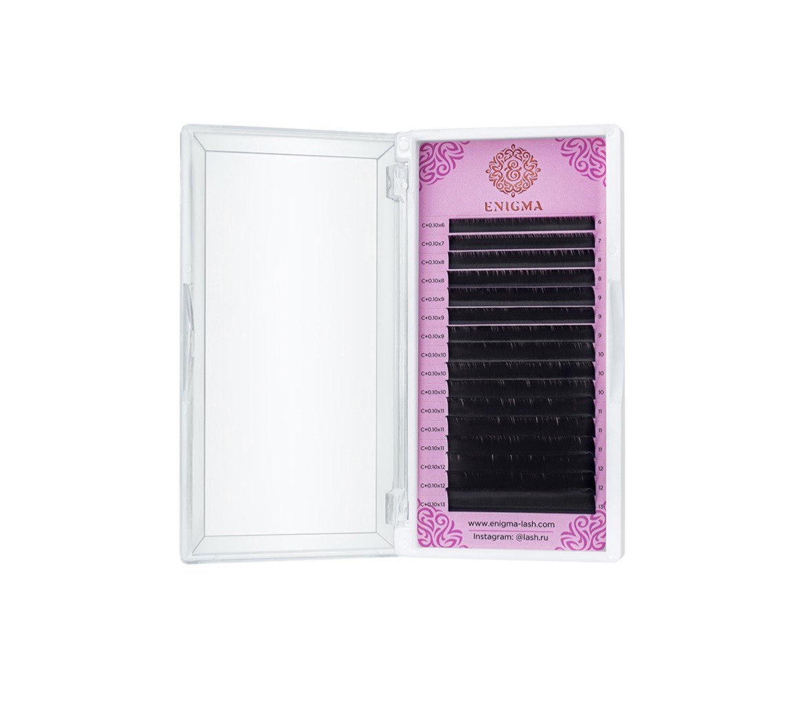 Black eyelashes Enigma (16 lines)