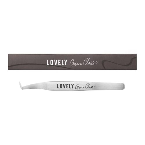 Пинцет для наращивания ресниц Lovely, серия Grace Classic, тип мини Сапожок