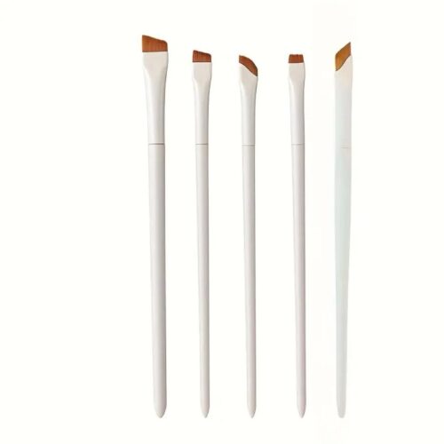 Set of 5 brushes for eyebrows and eyelashes
