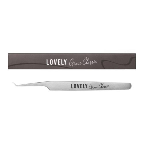 Eyelash extension tweezers Lovely, Grace Classic series, type L (5 mm)