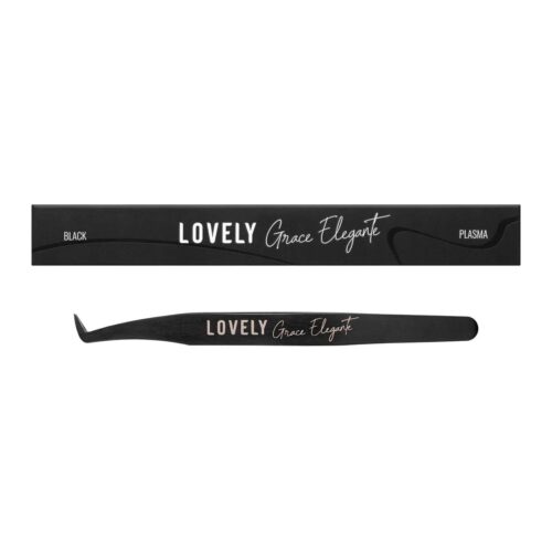 Eyelash Extension Tweezers Lovely NanoFiber, Type mini-Volume