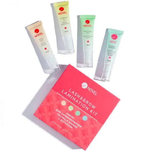 ערכת להרמת ריסים וגבות + מסכת REVITALIZER Lash&brow Repair Novel
