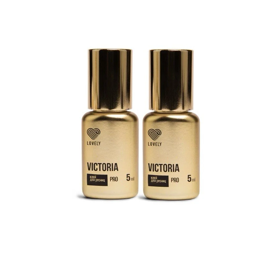 2 قطع غراء أسود Lovely "Victoria"، 5 مل
