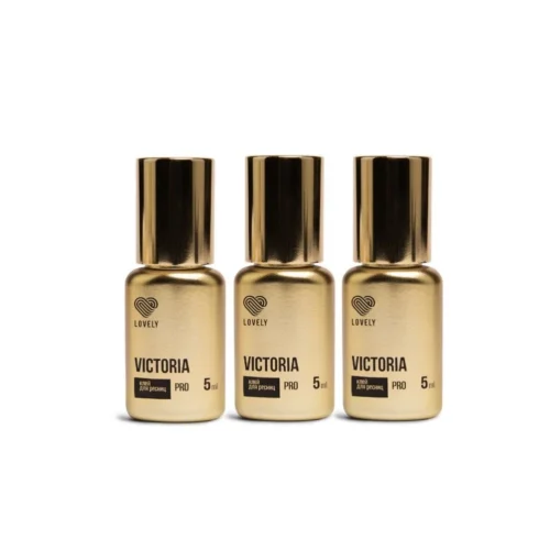 3 יח' דבק שחור Lovely "Victoria" ‏5 מ"ל