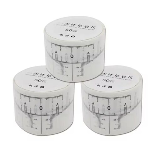 Adhesive Brow Measuring Rulers 50pcs