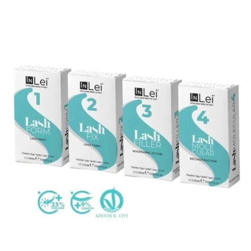 InLei Form1 + Fix2 + Filler3 + Lash Molecular - (9x4 שקיות)