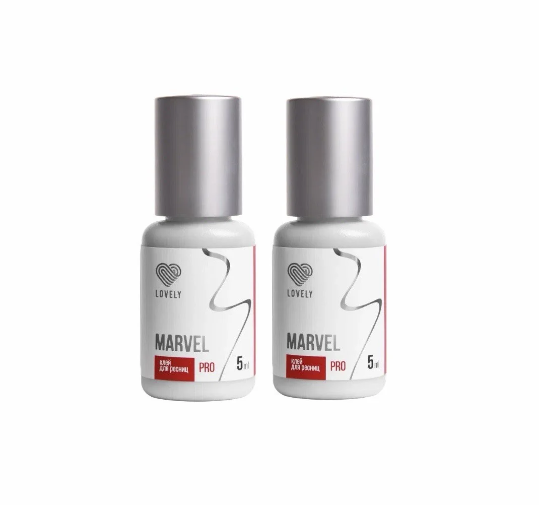 2 יח' דבק שחור Lovely Marvel 5 מ"ל