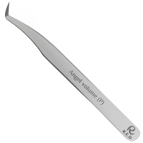 RED Tweezers with Diamond Coating Angel Volume (P)