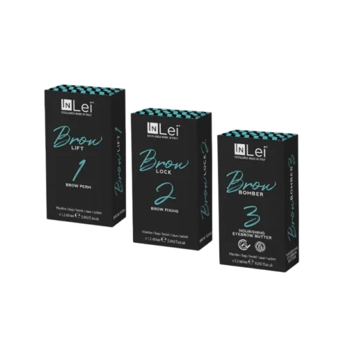 InLei Brow Lift + Lock + Bomber Brow Lamination Kit 3 Boxes × 9 Sachets