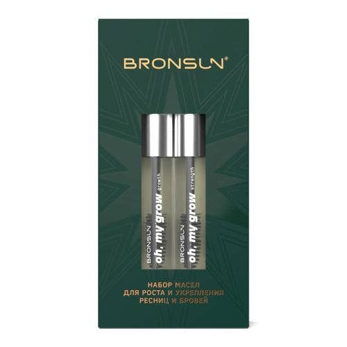 مجموعة زيوت لنمو وتقوية الرموش والحواجب BRONSUN (برونسون)