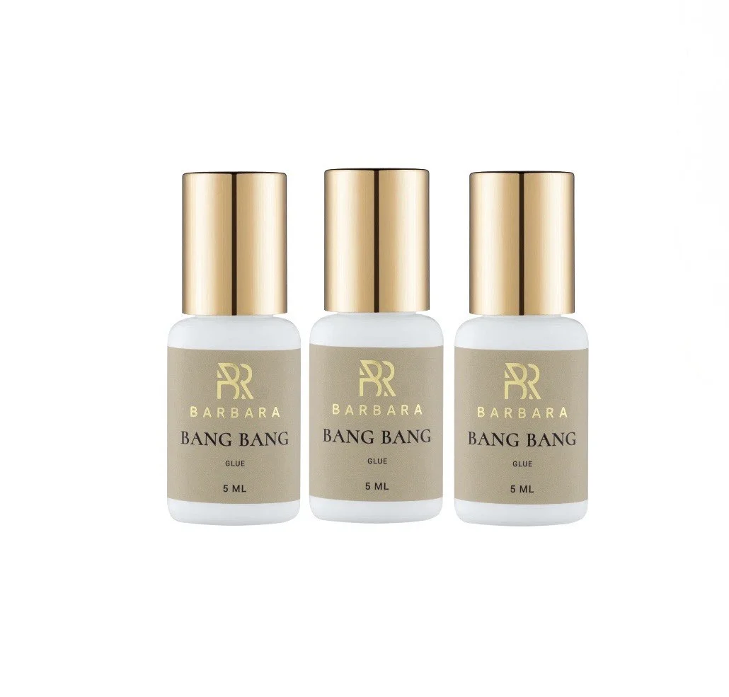 BARBARA (باربرا) Bang Bang Glue لتركيب الرموش 5 مل (3 قطع)