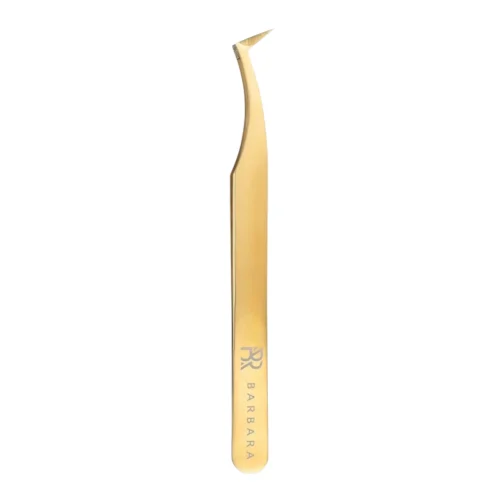 BARBARA Gold Touch Ultra Precision Type L Tweezers