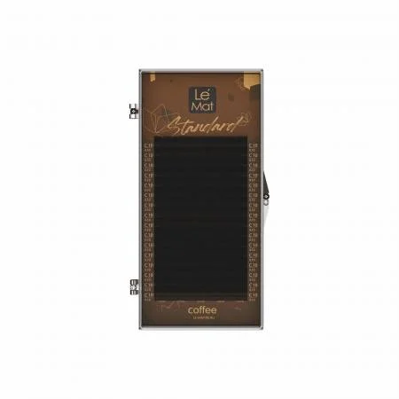 Le Mat (Le Maitre) (לה מאט) ריסים חומים Arabica Standard Coffee MIX – 16 שורות