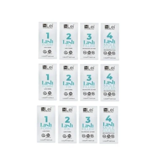 InLei 1+2+3+4 Lash Lamination Sachets (1.2ml × 3pcs)