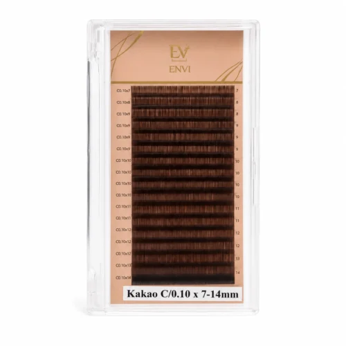 Envi Kakao Brown Lashes MIX – 16 Lines