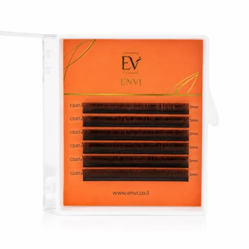 Envi Black Lashes 5mm – 6 Lines