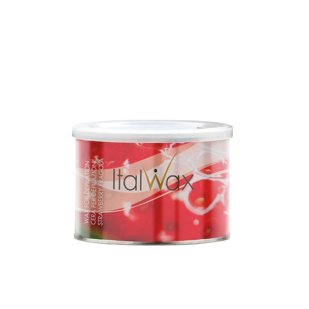 شمع دافئ ItalWax Strawberry 400gr لإزالة الشعر القاسي برائحة الفراولة