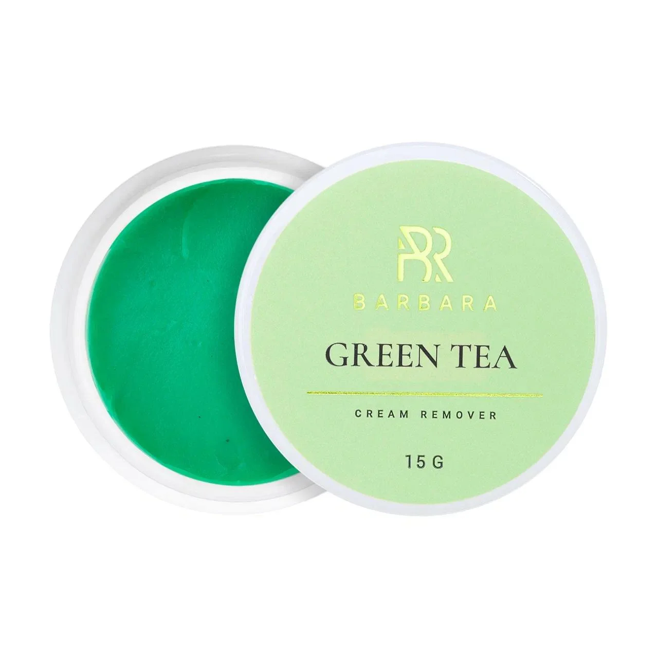 BARBARA רמוּבר קרם Green Tea להסרת ריסים (15 גרם)