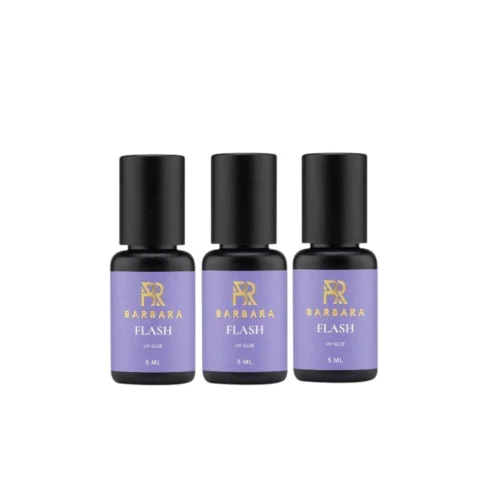 דבק UV BARBARA Flash 5ml 3pcs