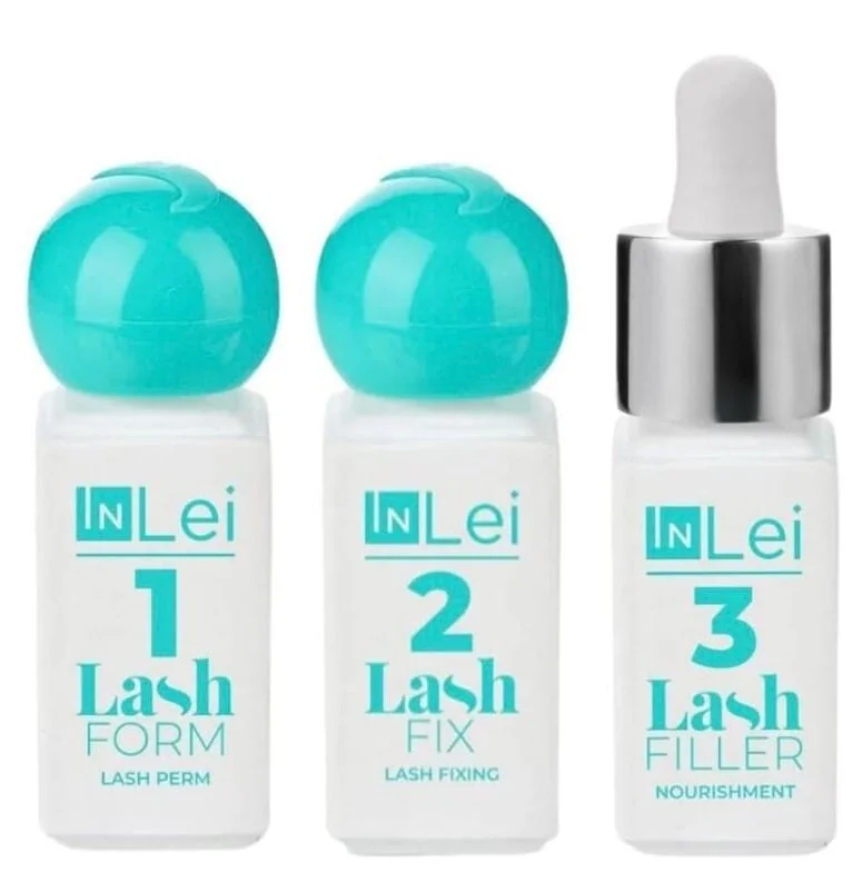 InLei Form 1 + Fix 2 + Filler 3 Lash Lift Kit 4ml