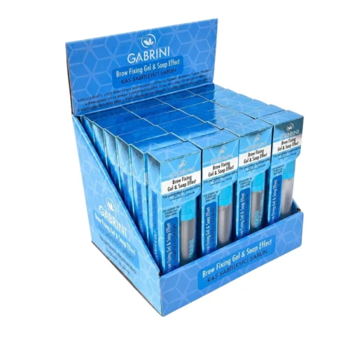 Gabrini Brow Gel Soap Effect 24pcs with Display Stand