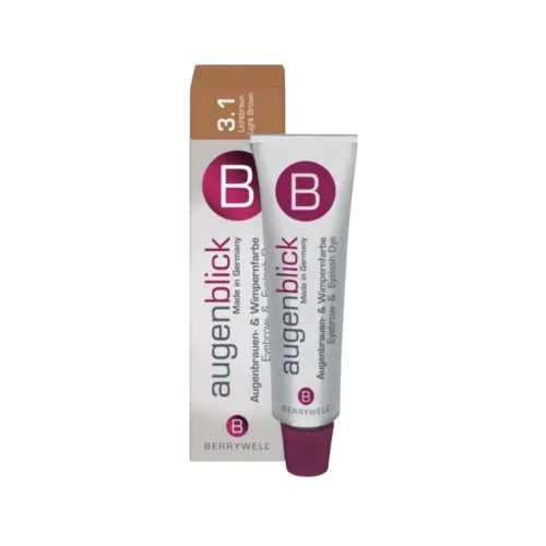 Berrywell Professional Eyebrow & Eyelash Tint | Light Brown 3.1 | 15ml