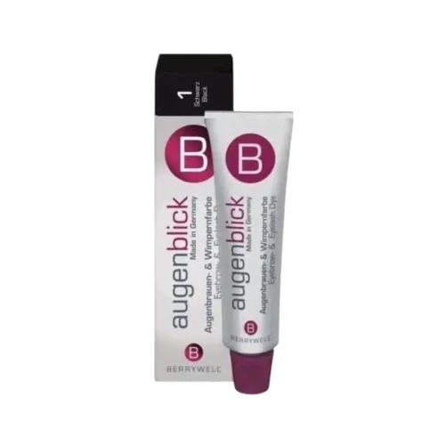 Berrywell Professional Eyebrow & Eyelash Tint | Black 1 | 15ml