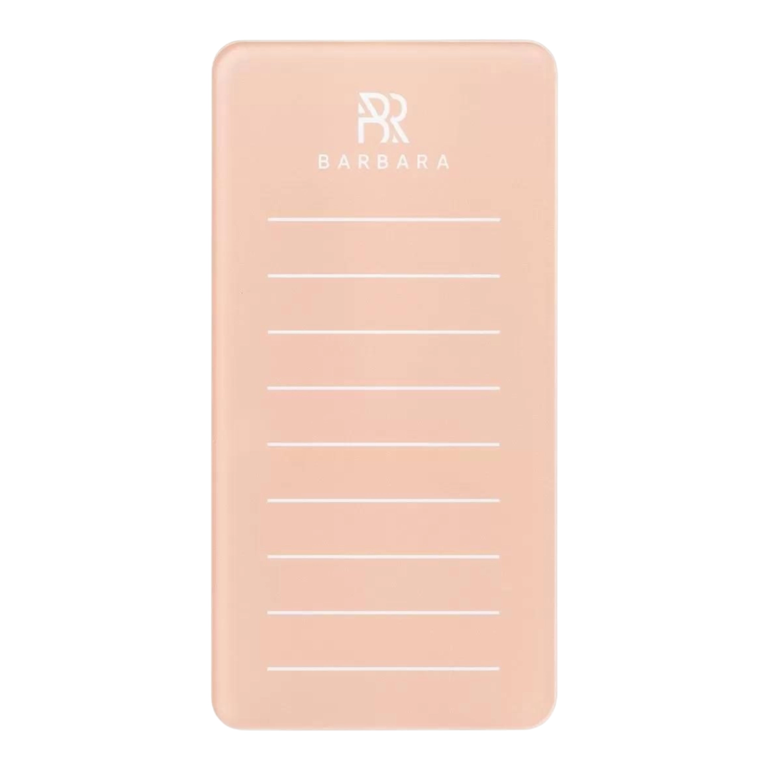 Barbara ארגונית מקצועית Peach עם 5 פלטות לריסים – תמונה 4