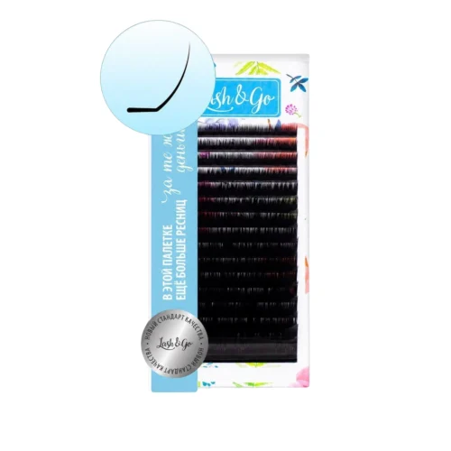 Lash&Go MIX L Plus ריסים שחורים