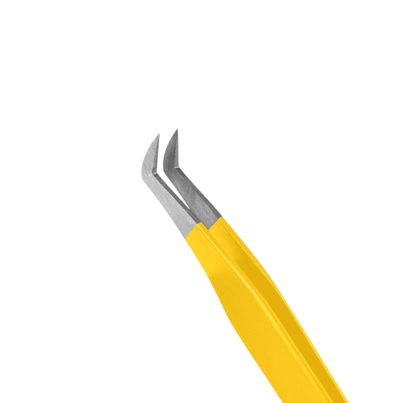Rili פינצטה להלחמת ריסים Yellow Line Round Boot - Image 2
