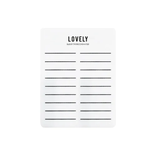 Lovely פלטה לריסים 11.5x15 ס״מ