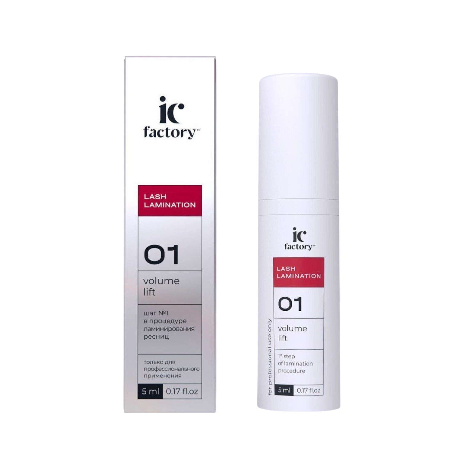 IC FACTORY סט להרמת ריסים Lash Lamination - Image 2