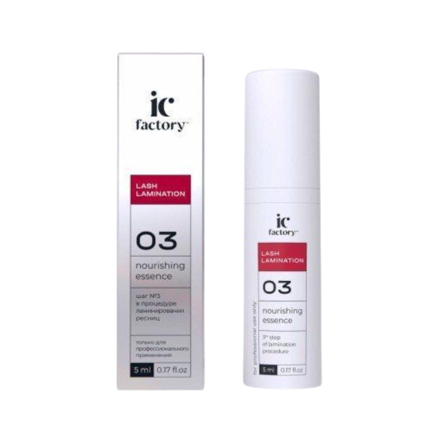 IC FACTORY סט להרמת ריסים Lash Lamination - Image 4