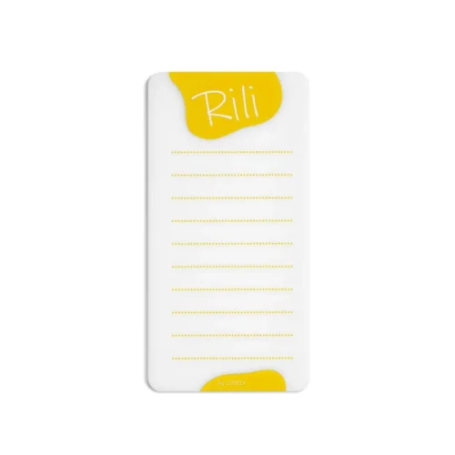 Rili פלטה לריסים עם סימון צהוב