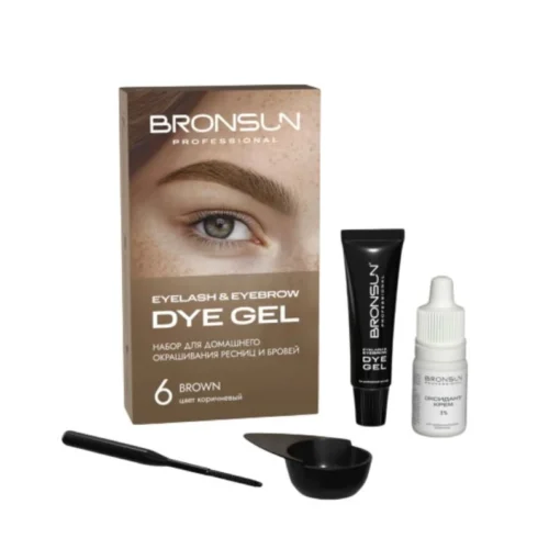 BRONSUN Eyebrow and Eyelash Tinting Kit | Brown N6