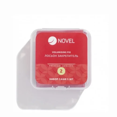 Novel Volumizing Fix Step 2 Lash and Brow Lamination Sachets 5pcs × 1g