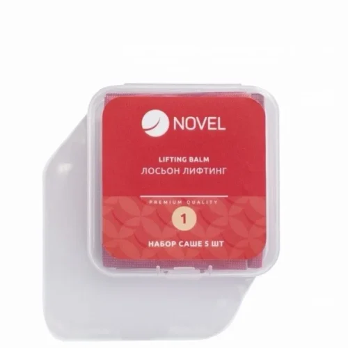 Novel Lifting Balm Step 1 Lash and Brow Lamination Sachets 1g × 5
