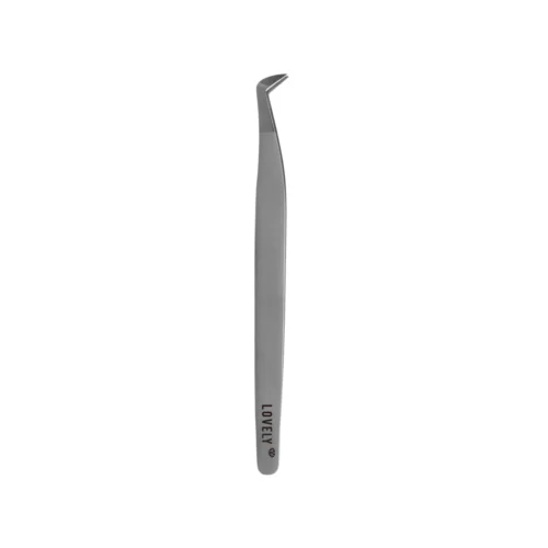 Lovely Diamond Round Boot Lash Extension Tweezer