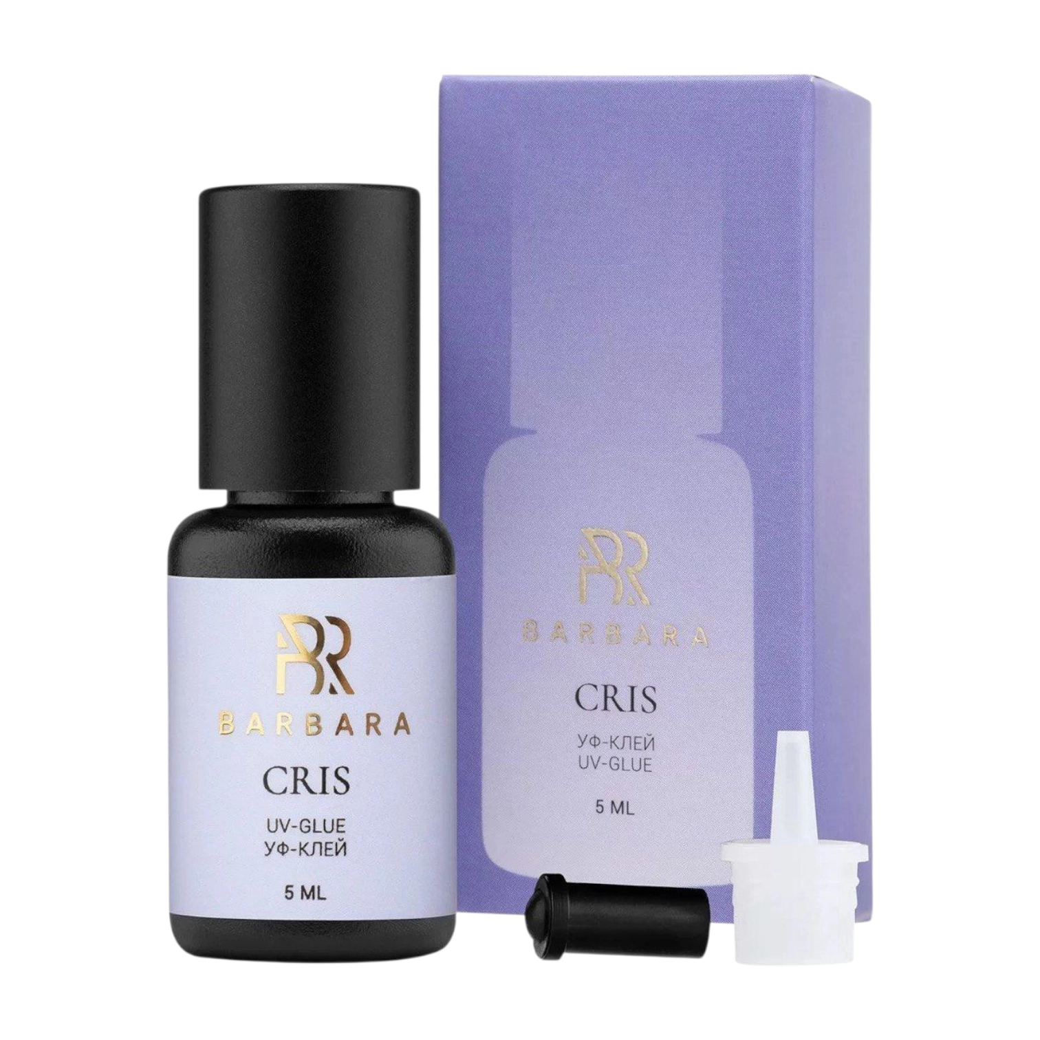 Barbara Cris غراء UV شفاف لتركيب الرموش 5ml