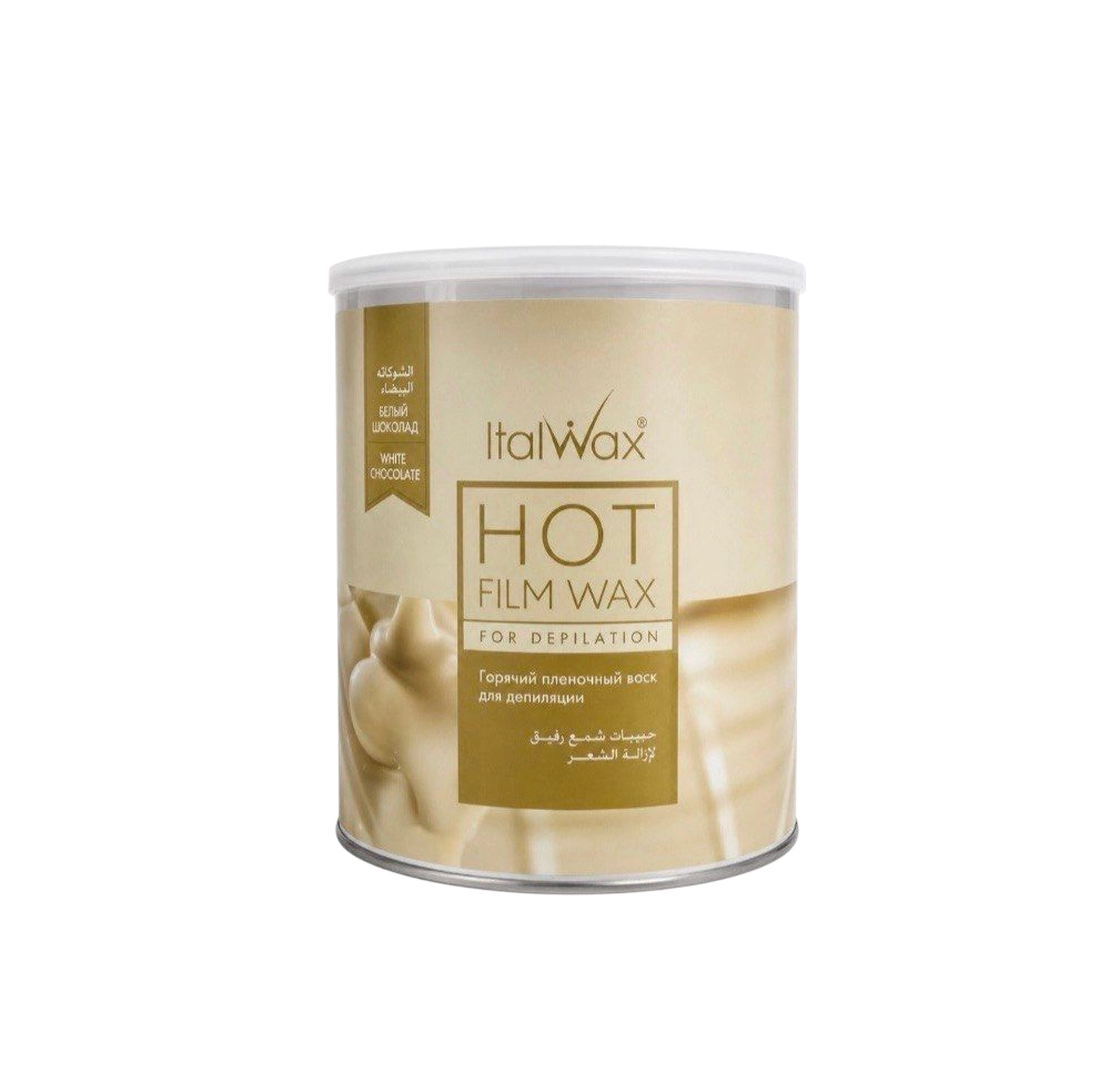 ItalWax White Chocolate שעווה פושרת בפחית 800g