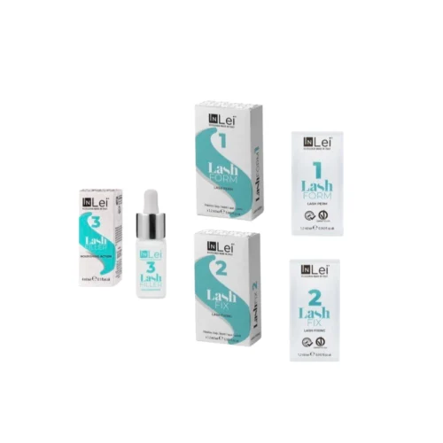InLei Lash Filler Kit 1+2 Sachets 9×1.2ml + Step 3 Bottle 4ml